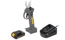 Akumulátorové nůžky REBEL TOOLS RB-5006 SET+ baterie + nabíječka