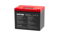  Baterie LiFePO4 12,8V 60Ah VIPOW BAT0490