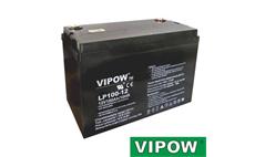 Baterie olověná  12V /100Ah  VIPOW bezúdržbový akumulátor