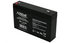 Baterie olověná   6V /  7,2Ah  XTREME / Enerwell bezúdržbový akumulátor