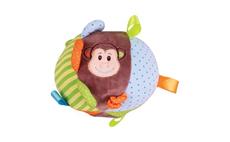 Bigjigs Baby Textilní aktivní koule opička Cheeky 