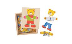 Bigjigs Toys Oblékací puzzle Pan medvěd 