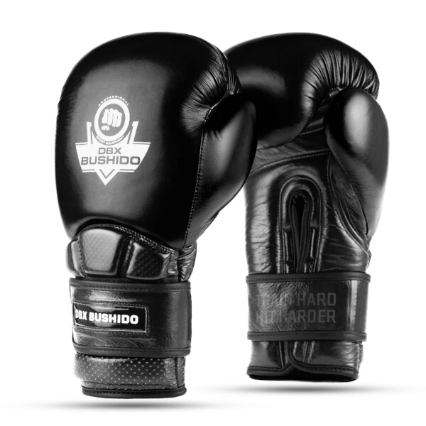 Boxerské rukavice DBX BUSHIDO Warrior BLACK 14 oz Boxerské rukavice DBX BUSHIDO Warrior BLACK 14 oz