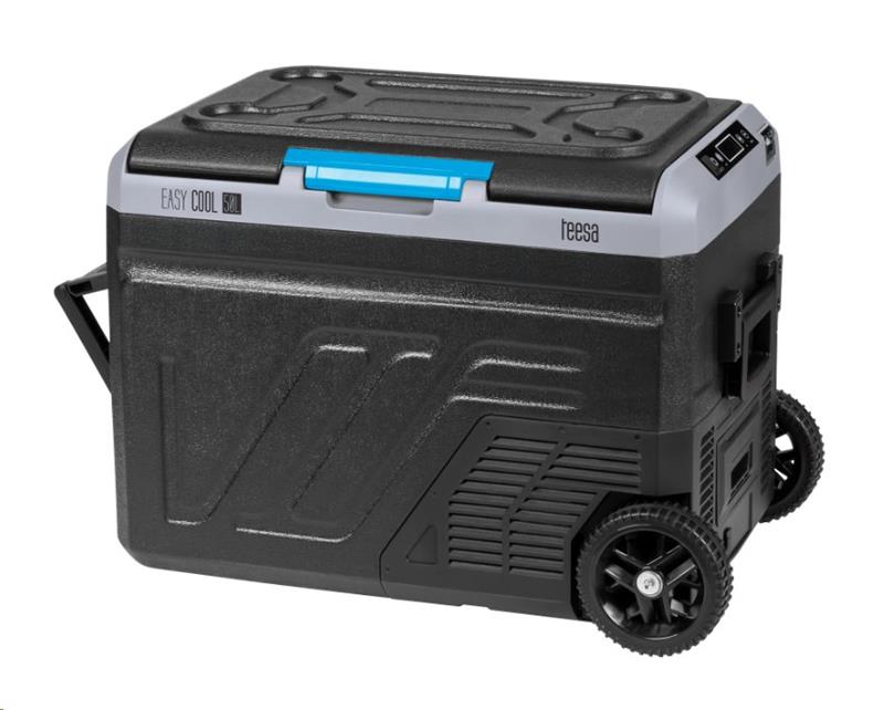 Chladící box TEESA TSA6005 50l, 12V/24V/230V/baterie, kola, kompresor, mražení, Bluetooth Chladící box TEESA TSA6005 50l, 12V/24V/230V/baterie, kola, kompresor, mražení, Bluetooth