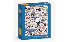 Chronicle Books Puzzle Ahoj zvířata světa 500 dílků 