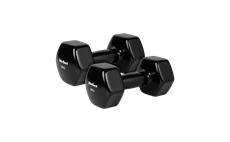 Činky REBEL ACTIVE 2340-8 vinylové HEX 2x8kg