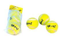 Dětské tenisové míčky TEDDIES 3ks