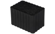 Gumová podložka pro zvedák automobilů JACK PAD 19, 120x80x80 mm SIXTOL