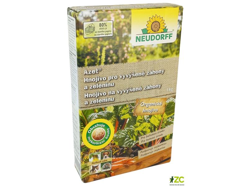 Hnojivo pro pro vyvýšené záhony a zeleninu NEUDORF Azet 1kg Hnojivo pro pro vyvýšené záhony a zeleninu NEUDORF Azet 1kg