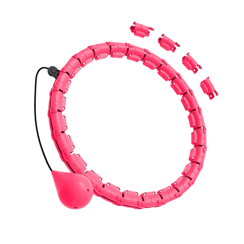 Hula hoop REBEL ACTIVE RBA-3065-PK se závažím - SLEVA NA ROZBALENÝ KUS Hula hoop REBEL ACTIVE RBA-3065-PK se závažím - SLEVA NA ROZBALENÝ KUS