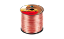 Kabel dvojlinka Cabletech KAB0309 2x 0,5 mm průhledná OFC