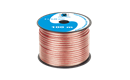 Kabel dvojlinka Cabletech KAB0351 2x 0,2 mm průhledná CCA