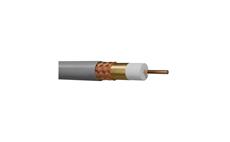Kabel koaxiální ITS CCR 96G+D Cu / 100m / 6,8 mm / šedý / LSZH bezhalogenový