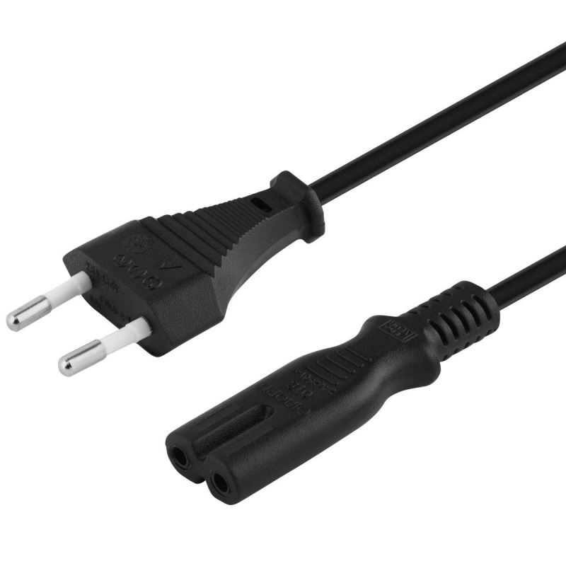 Kabel síťový napájecí 230V EU 2PIN, délka 3m Kabel síťový napájecí 230V EU 2PIN, délka 3m