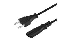 Kabel síťový napájecí 230V EU 2PIN, délka 3m