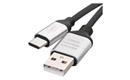 Kabel USB-C 2.0 - USB-A 2.0 černý 1.00 m EMOS SM7025BL