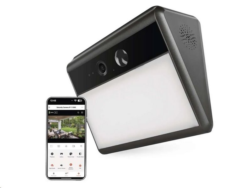 Kamera EMOS IP-1100G WALL /H4170/ GoSmart venkovní bateriová s WiFi a solárním panelem Kamera EMOS IP-1100G WALL /H4170/ GoSmart venkovní bateriová s WiFi a solárním panelem