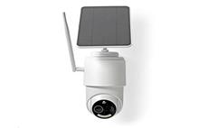Kamera IP venkovní dobíjecí NEDIS WIFICBO50WT | Wi-Fi | Otáčení / Náklon | 1080p | IP65