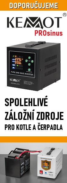 Kemot záložní zdroje pro kotle a čerpadla