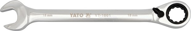 Klíč očkoplochý ráčnový 17 mm Klíč očkoplochý ráčnový 17 mm