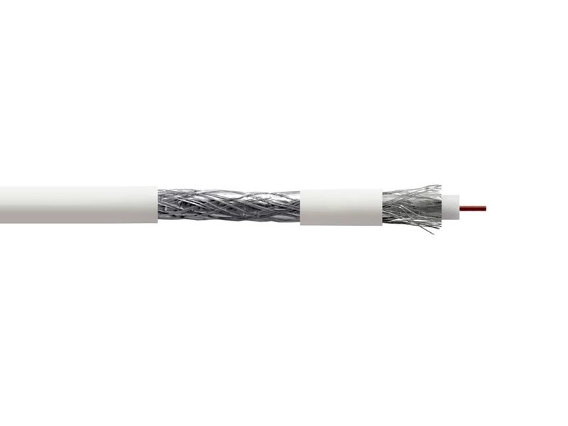 Koaxiální kabel Geti 107AL PVC / 300m / 6,8 mm - METRÁŽ