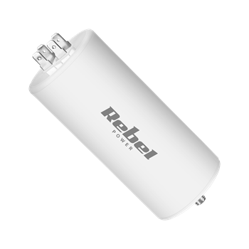 Kondenzátor rozběhový motorový 60uF 450V REBEL URZ3140 Kondenzátor rozběhový motorový 60uF 450V REBEL URZ3140