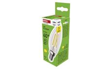 LED žárovka Filament svíčka / E14 / 5,9 W (60 W) / 806 lm / neutrální bílá