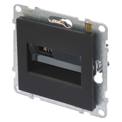 Legrand Suno zásuvka datová RJ45, černá Legrand Suno zásuvka datová RJ45, černá