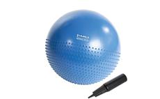 Masážní gymnastický míč HMS YB03N 55 cm modrý