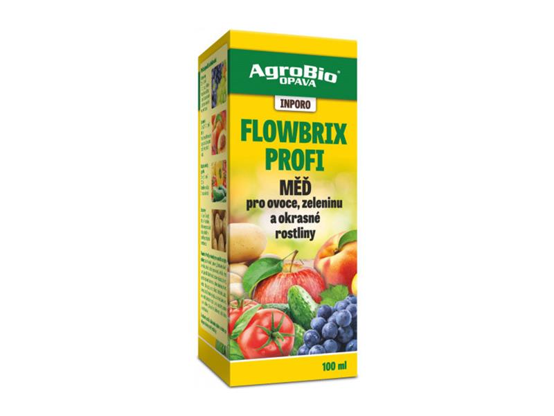 Měď pro ovoce, zeleninu a okrasné rostliny AGROBIO Inporo Flowbrix Profi 100ml Měď pro ovoce, zeleninu a okrasné rostliny AGROBIO Inporo Flowbrix Profi 100ml