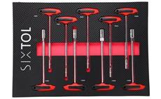Modul s nářadím do dílenského vozíku MECHANIC TOOL TRAY 9, 9ks SIXTOL