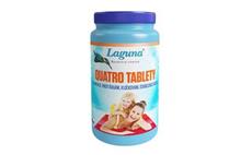 Multifunkční tablety pro chlorovou dezinfekci bazénové vody LAGUNA 4v1 Quatro 5kg