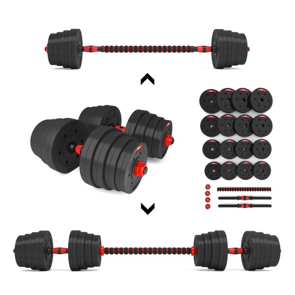 Nakládací činky HMS SGP30, 30 kg Nakládací činky HMS SGP30, 30 kg