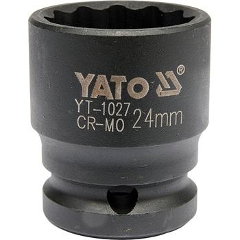 Nástavec 1/2" rázový dvanáctihranný 24 mm CrMo Nástavec 1/2" rázový dvanáctihranný 24 mm CrMo