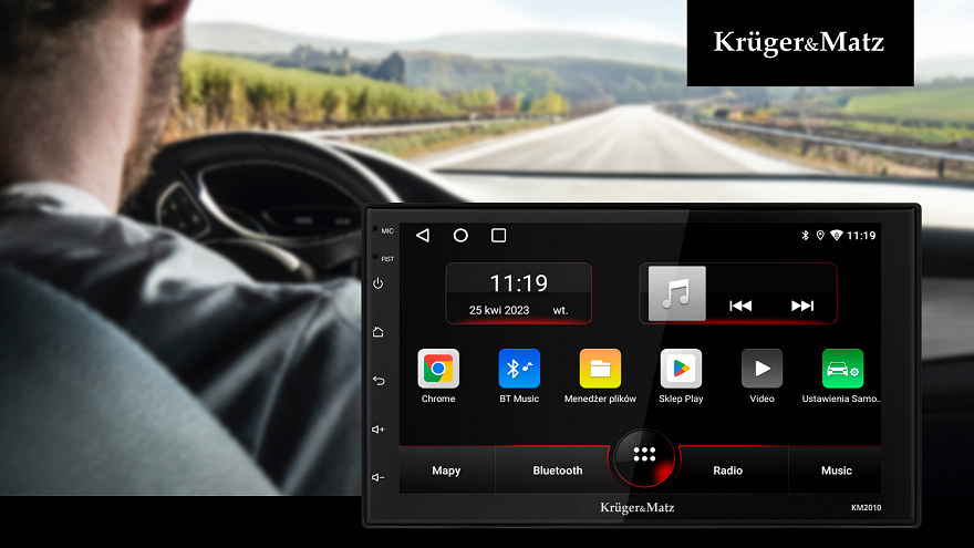 Autorádio s Android Auto a CarPlay