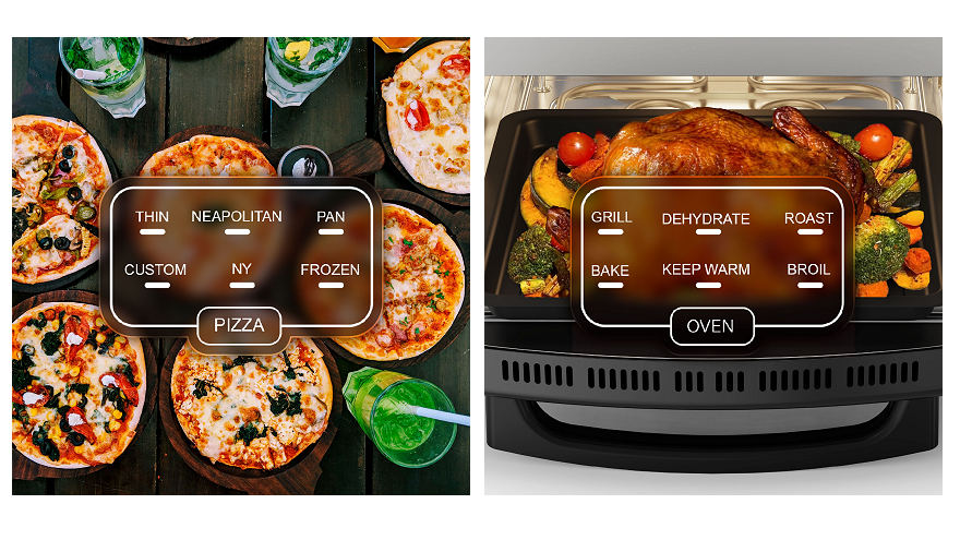 Multifunkční trouba na pizzu