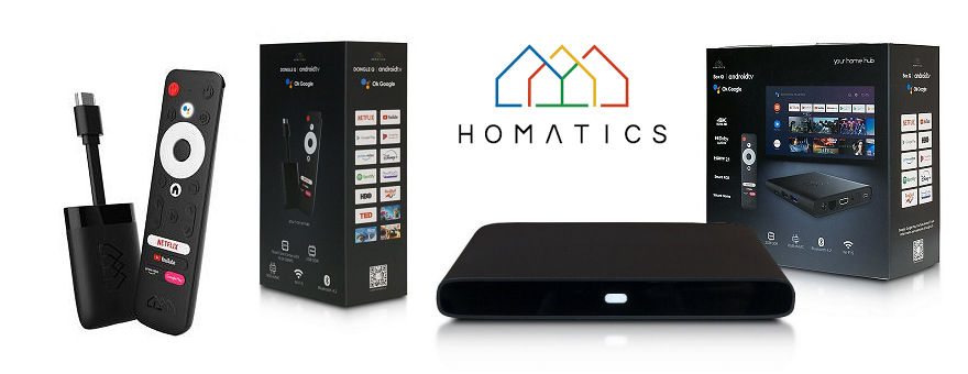 HOMATICS Android TV Box pro HBO MAX