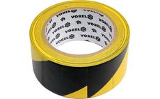 Páska výstražná černožlutá 48 mm x 33 m