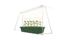 Pěstební lampa na sazenice EMOS Z7903 LED GROW 15 W, časovač, bílá