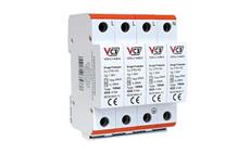 Přepěťová ochrana VCX L1-4-B+C AC třída T1T2 (B+C) 4P 25kA s jiskřištěm 
