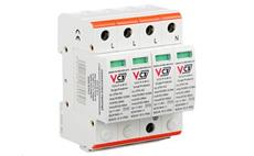 Přepěťová ochrana VCX P-4-B+C AC třída T1T2 (B+C) 4P 12.5kA s jiskřištěm 
