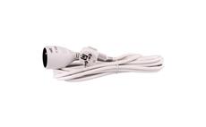 Prodlužovací kabel EMOS P0115 spojka 5m, bílý / PVC / 1 mm2