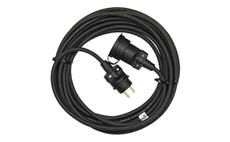 Prodlužovací kabel EMOS PM0507 černý spojka 40m / 3x 1,5mm gumový / IP65