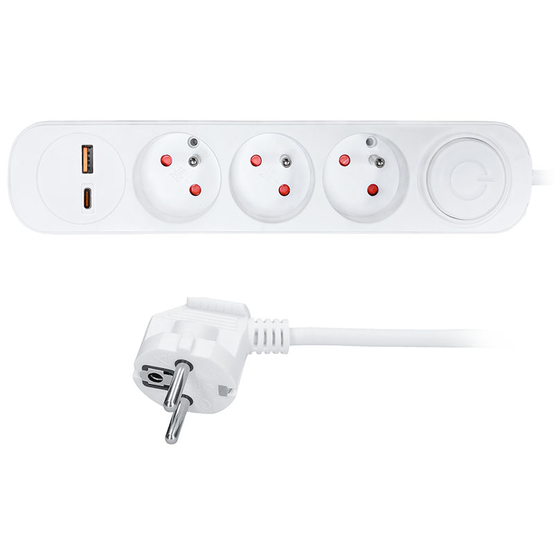 Prodlužovací kabel Solight PP113PD20 Prodlužovací kabel Solight PP113PD20