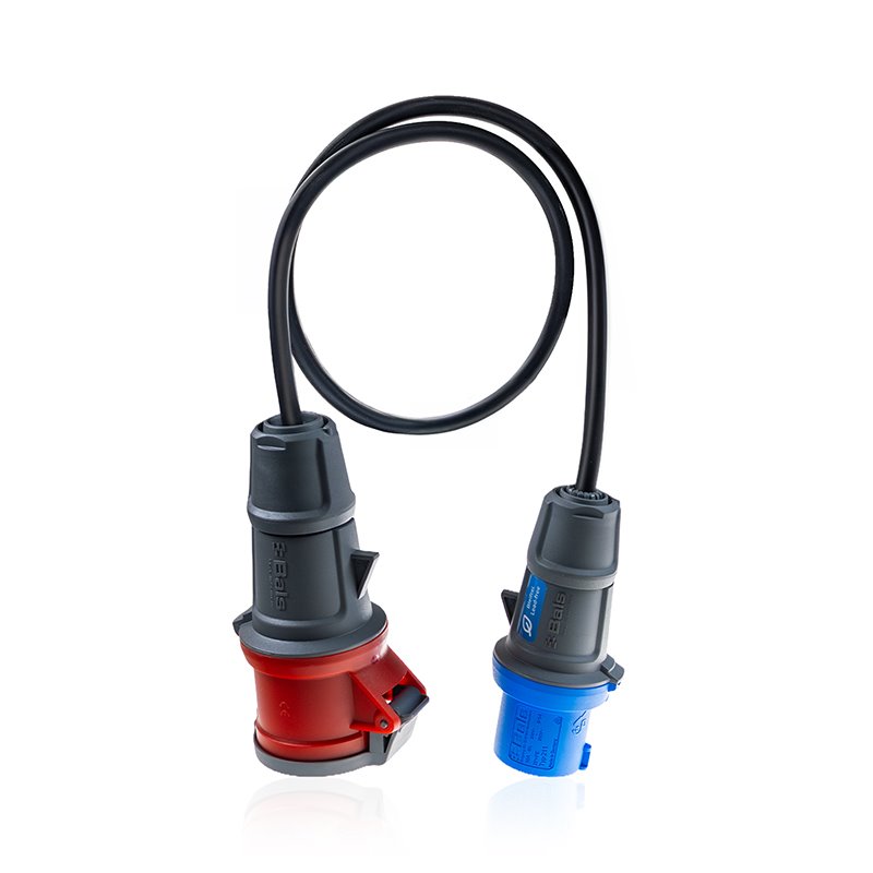 Redukce SECTRON CEE 5pin 16A - CEE 3pin 16A 230V 1m Redukce SECTRON CEE 5pin 16A - CEE 3pin 16A 230V 1m