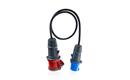 Redukce SECTRON CEE 5pin 16A - CEE 3pin 16A 230V 1m