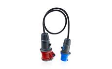 Redukce SECTRON CEE 5pin 16A - CEE 3pin 16A 230V 1m