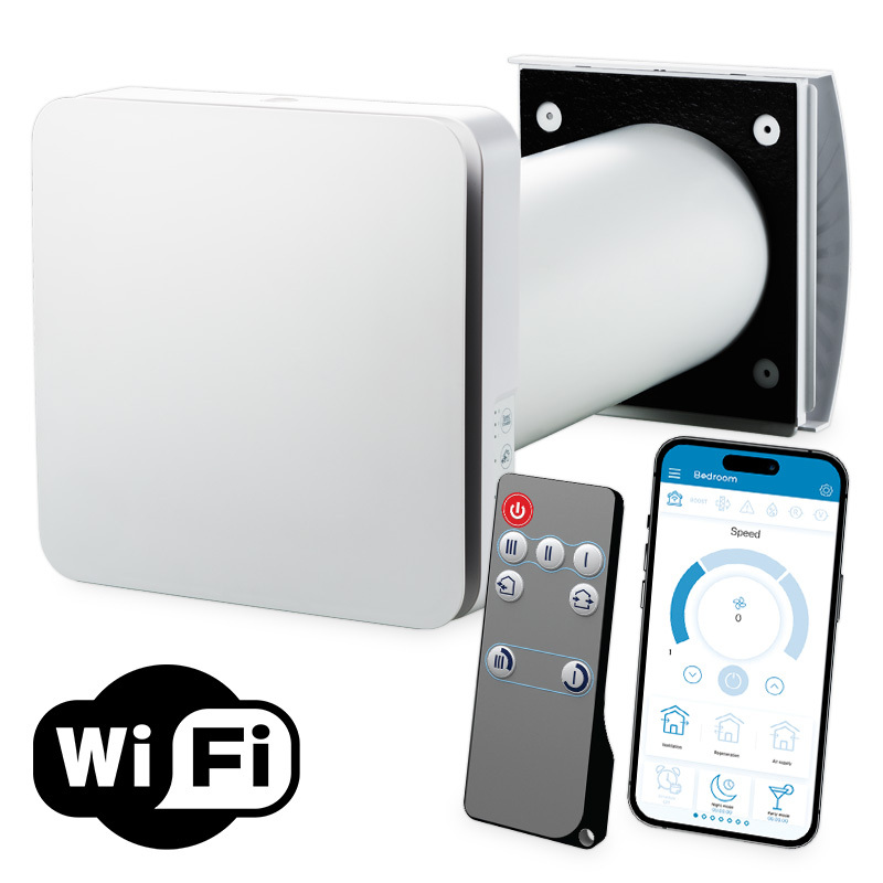 Rekuperační jednotka Vents TwinFresh Atmo Wi-Fi Rekuperační jednotka Vents TwinFresh Atmo Wi-Fi