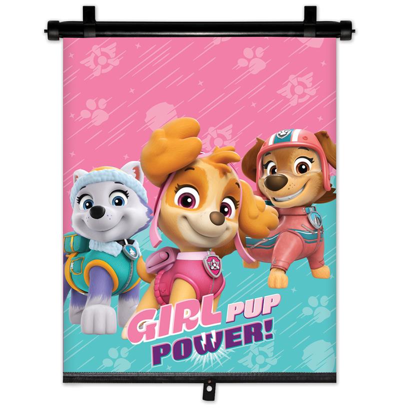 Roletka na přísavky s aretací PAW PATROL GIRL 1ks Roletka na přísavky s aretací PAW PATROL GIRL 1ks