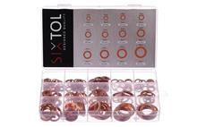 Sada měděných těsnících kroužků MECHANIC RING SET 2, M5–M20, 300 ks SIXTOL